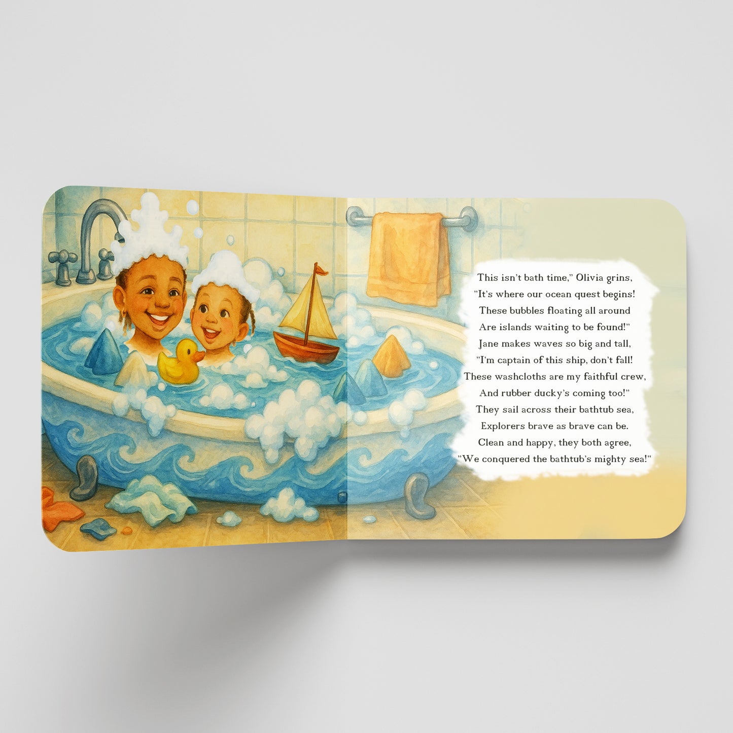 Personalized book for siblings