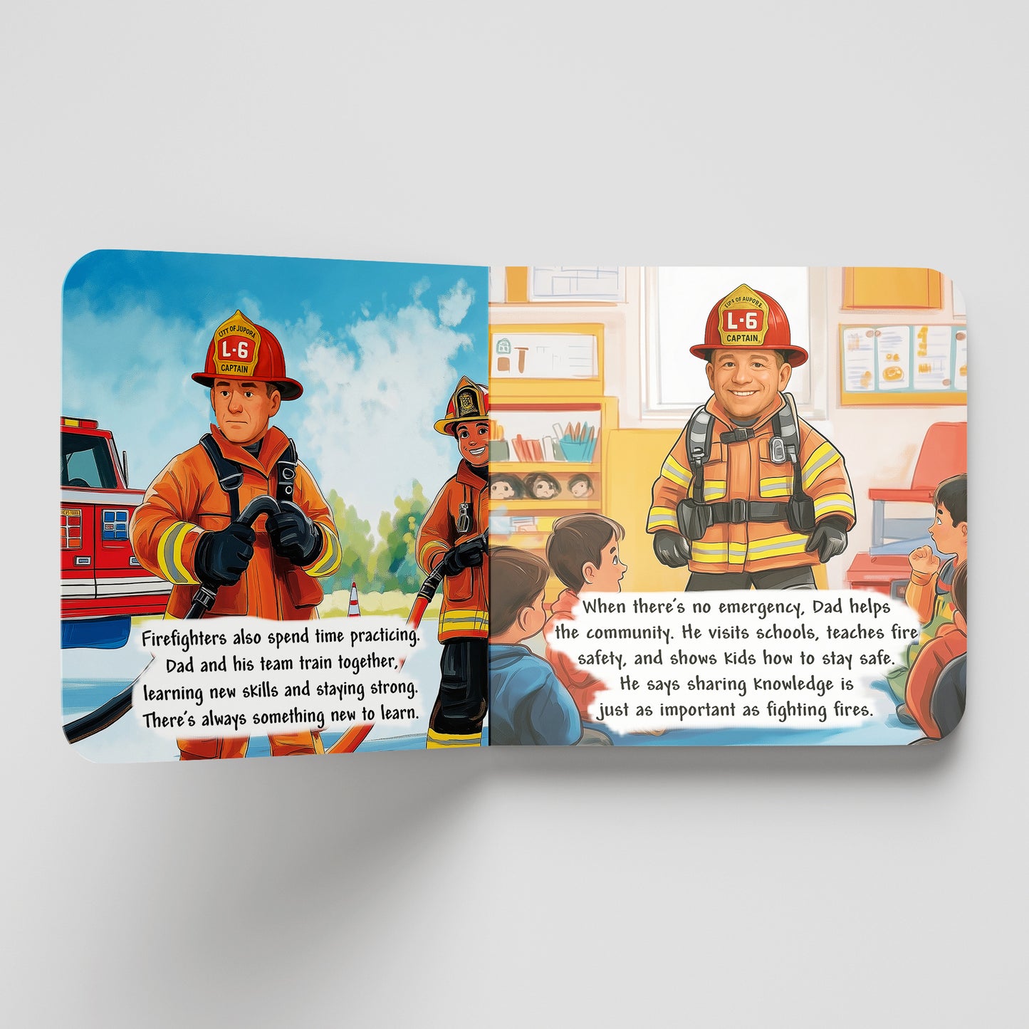 My Dad is a Firefighter