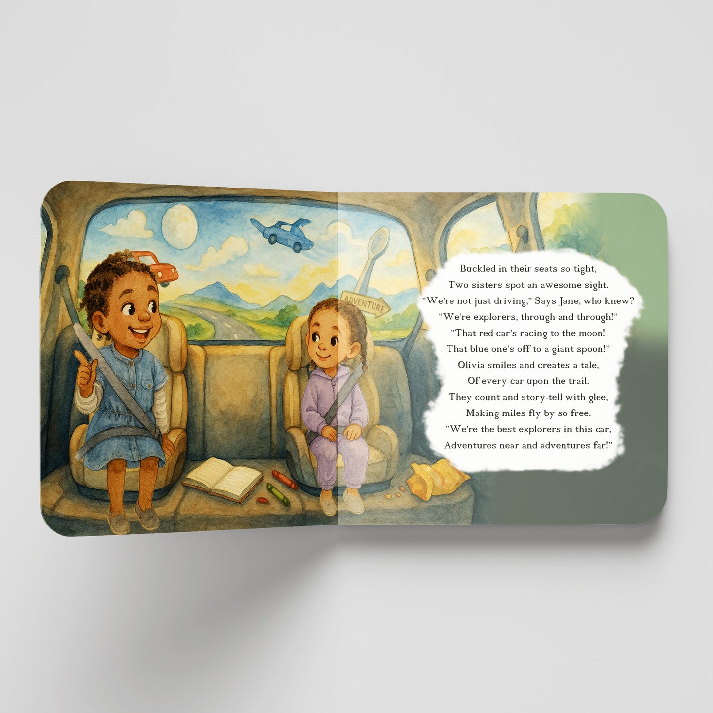 Personalized book for siblings