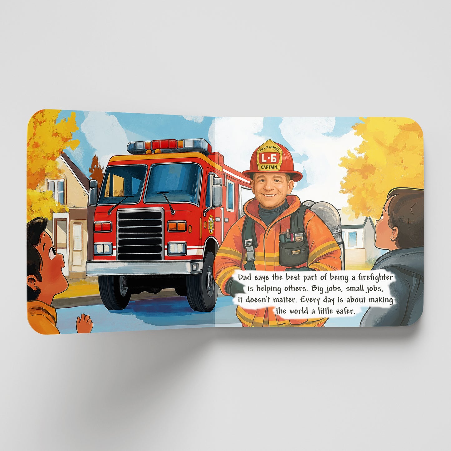My Dad is a Firefighter