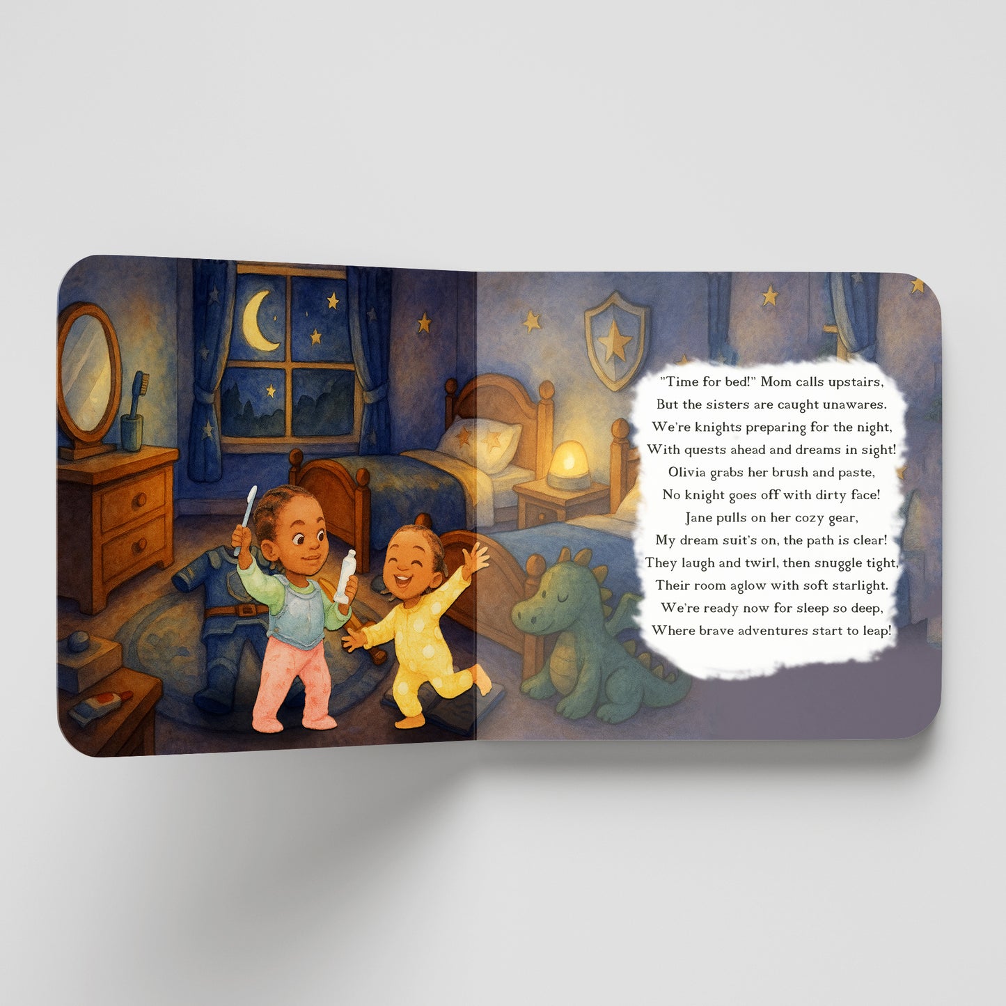 Personalized book for siblings