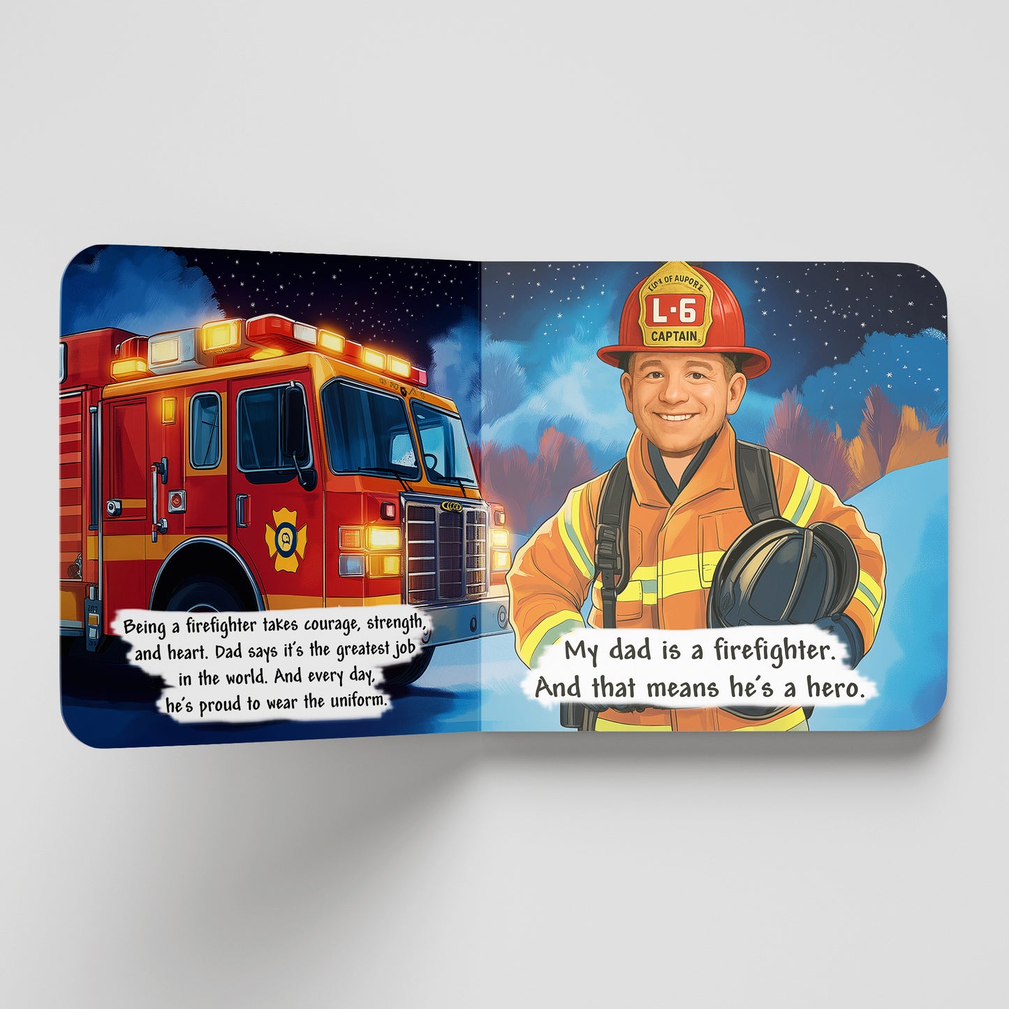 My Dad is a Firefighter