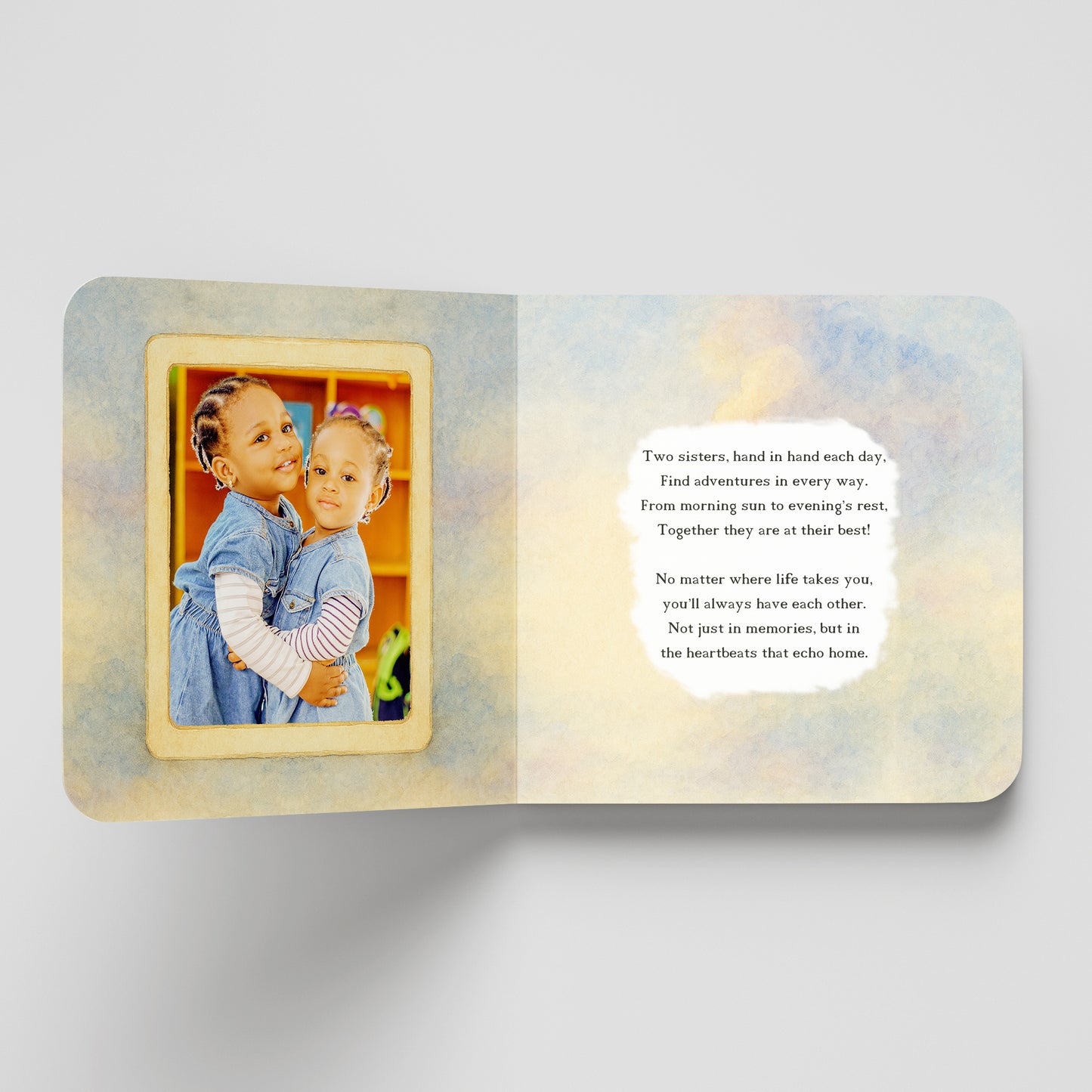Personalized book for siblings