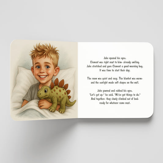 My Child and His Plush Toy