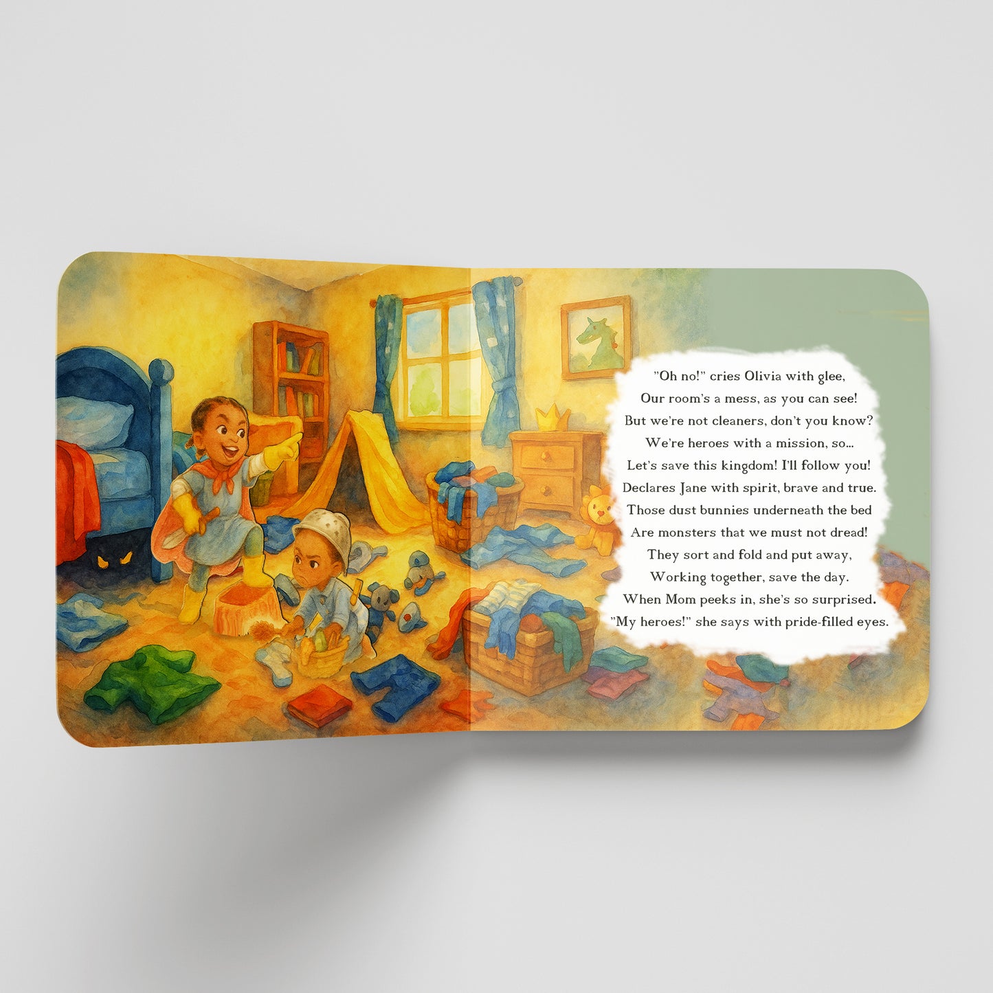 Personalized book for siblings