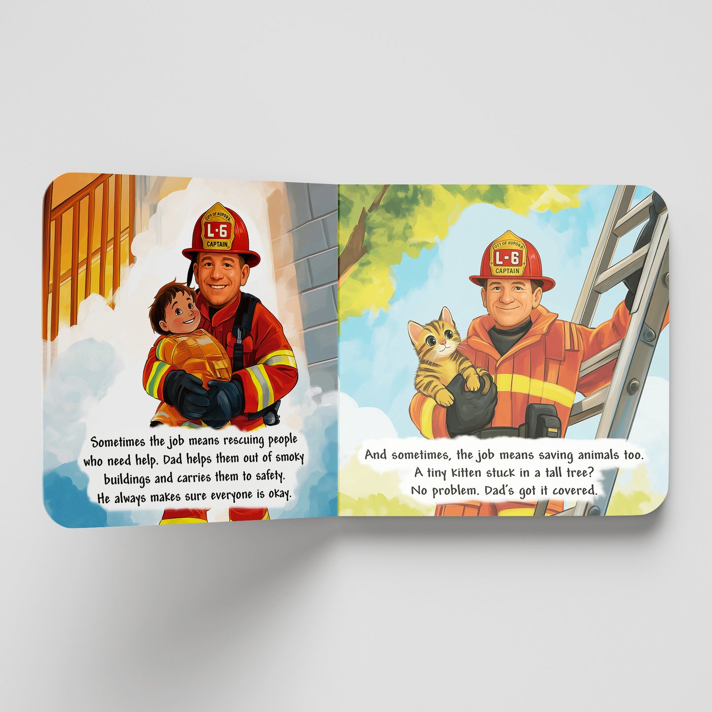 My Dad is a Firefighter