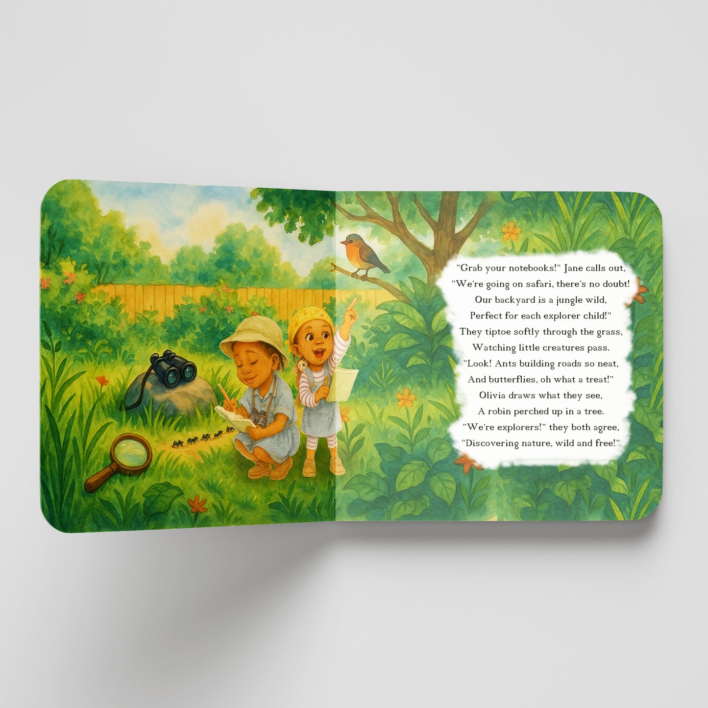 Personalized book for siblings