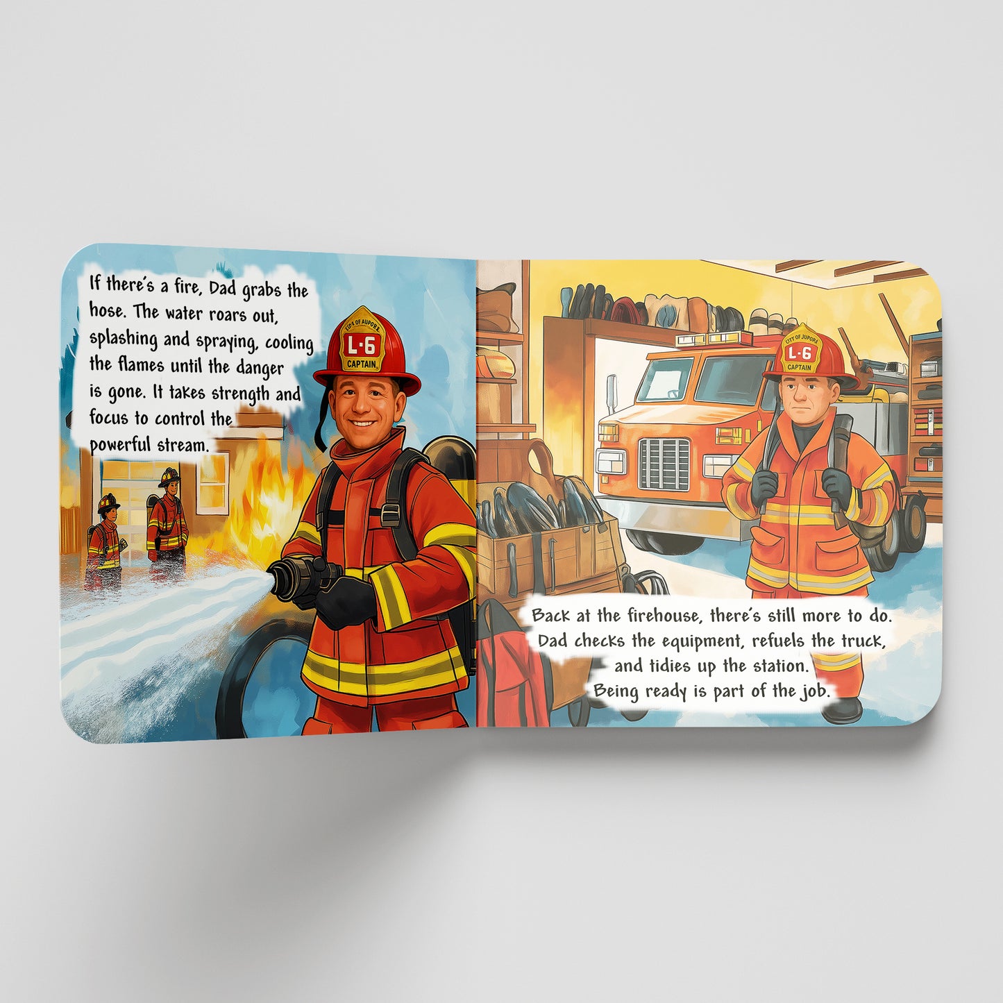 My Dad is a Firefighter