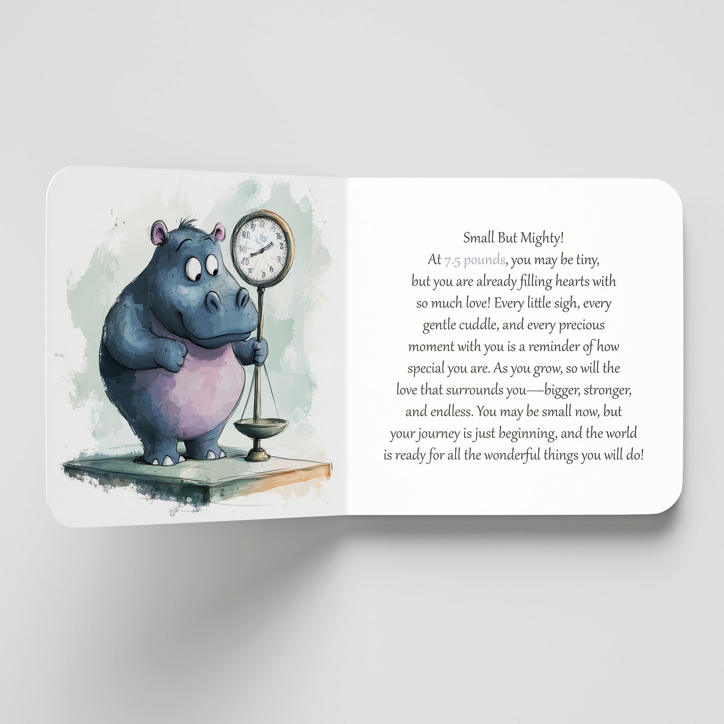 Welcome To The World Custom Baby Book