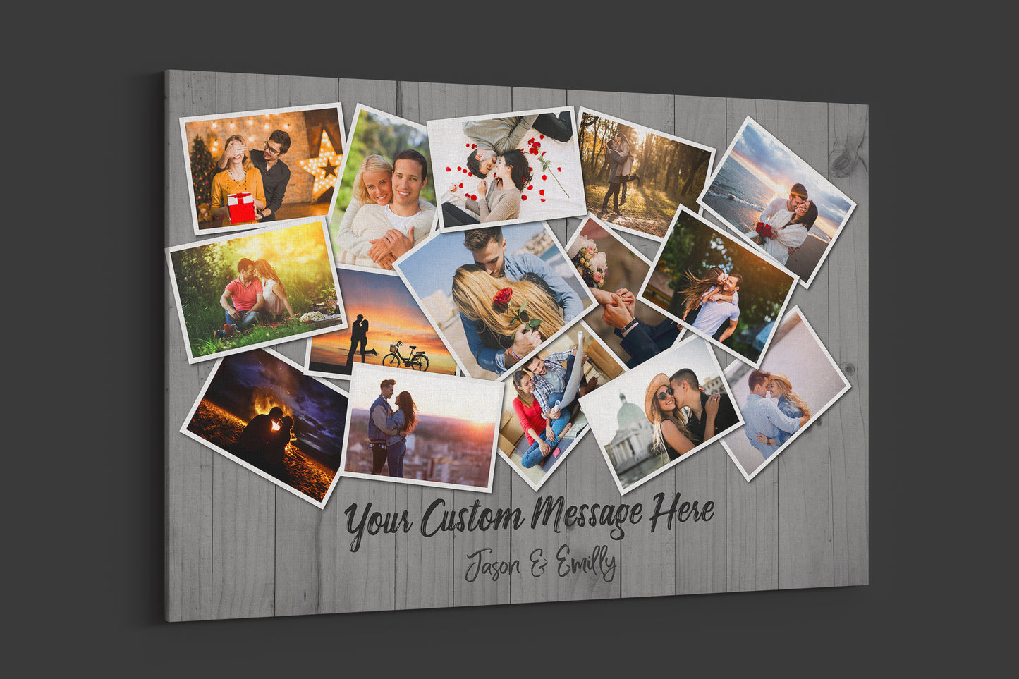 Custom Photo Collage Canvas