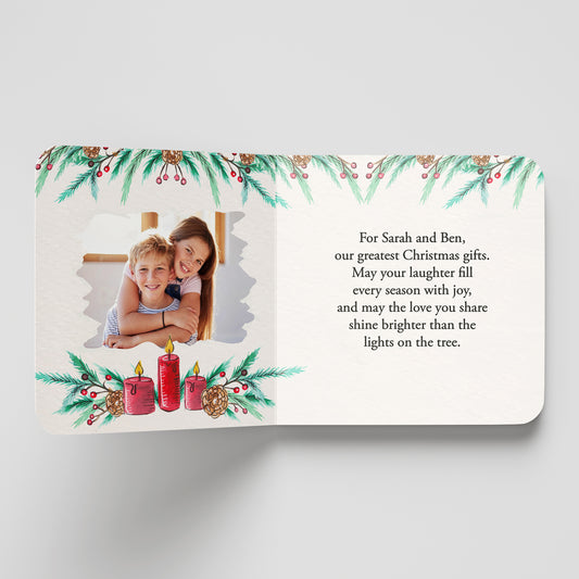 Personalized Christmas Book for Siblings