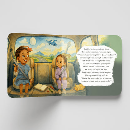 Personalized book for siblings