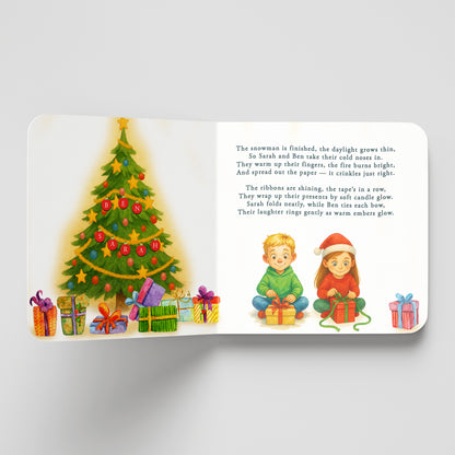 Personalized Christmas Book for Siblings