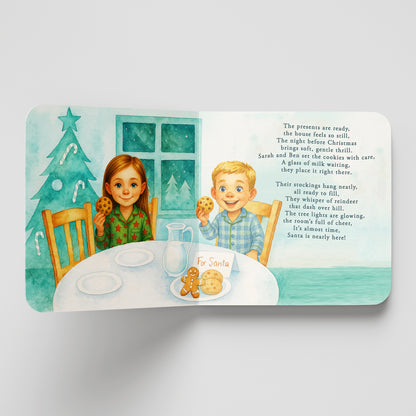 Personalized Christmas Book for Siblings