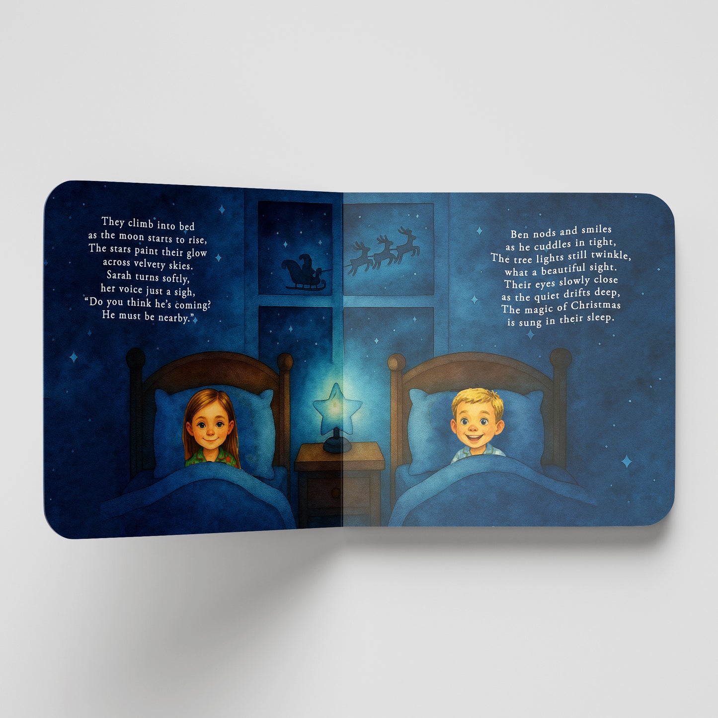 Personalized Christmas Book for Siblings