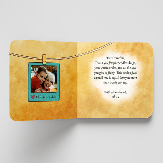 Personalized Book For Grandma