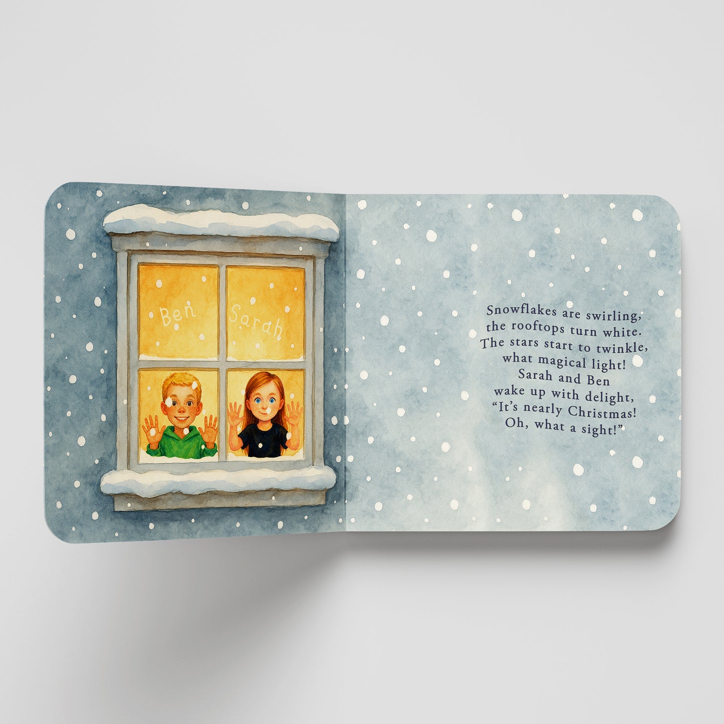 Personalized Christmas Book for Siblings