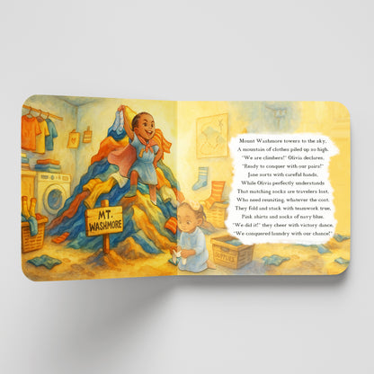 Personalized book for siblings