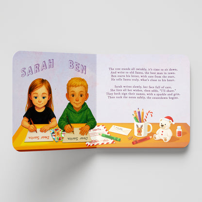 Personalized Christmas Book for Siblings