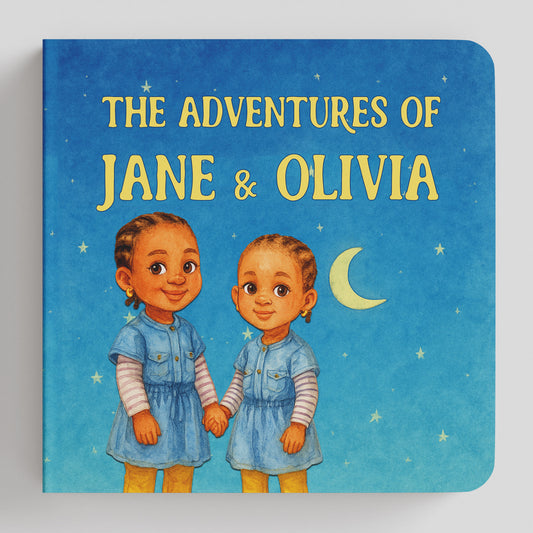 Personalized book for siblings