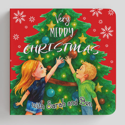 Personalized Christmas Book for Siblings