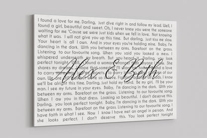 First Dance Canvas