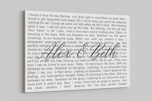 First Dance Canvas